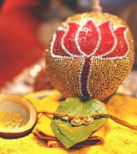 simple coconut designs for marriage