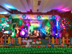 Birthday party decor