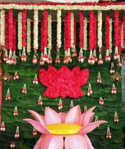 mangala snanam decoration for bride