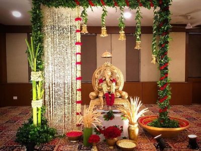 Pooja Backdrop